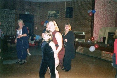 That is why the dance floor was empty!